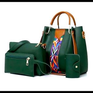 Women’s shoulder bag 4 piece set